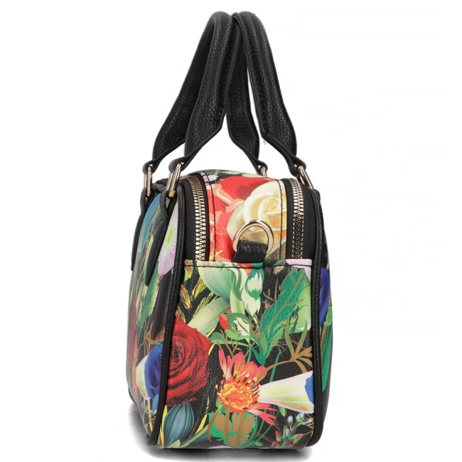 Black handbag fiore viva