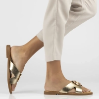 Slippers Filippo DK6923/25 GO gold