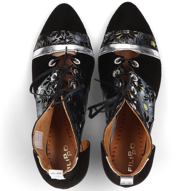 Leather boots Filippo 03938-01 Black