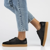 Leather shoes Filippo DP6128/24 BK black