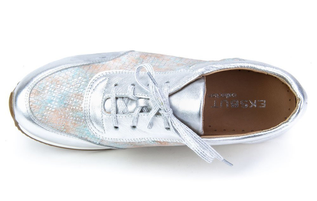 Sneakersy Eksbut 29-5411-I92/L22-1G Srebro