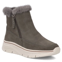 Leather ankle boots Filippo DBT7291/25 GR grey