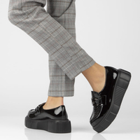 Leather shoes Filippo  20101 N black