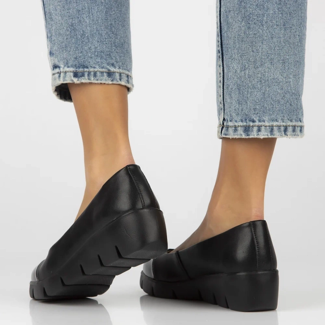 Leather shoes Filippo DP6758/25 BK black