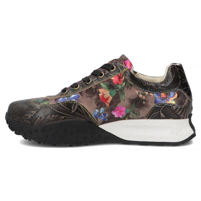 Skórzane sneakersy Laura Vita evitao 97 czarne