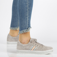 Leather shoes Filippo DP1258/20 GR gray