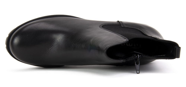 Botki Tamaris 1-25435-21 003 Black Leather
