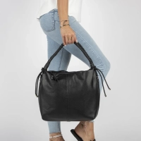 Black shoulder bag Softie