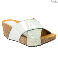 Klapki SIMEN 215 k10 srebro 8022851