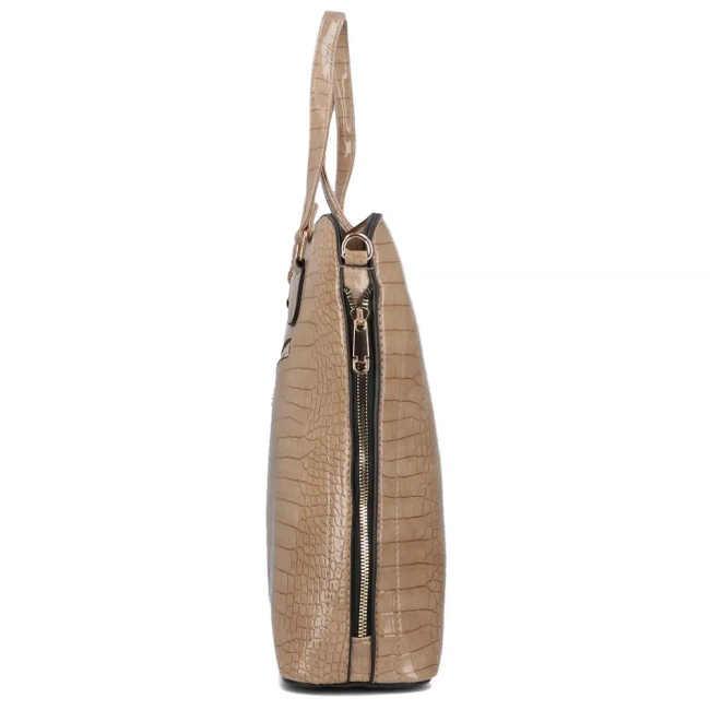 Khaki torebka shopper cary-all