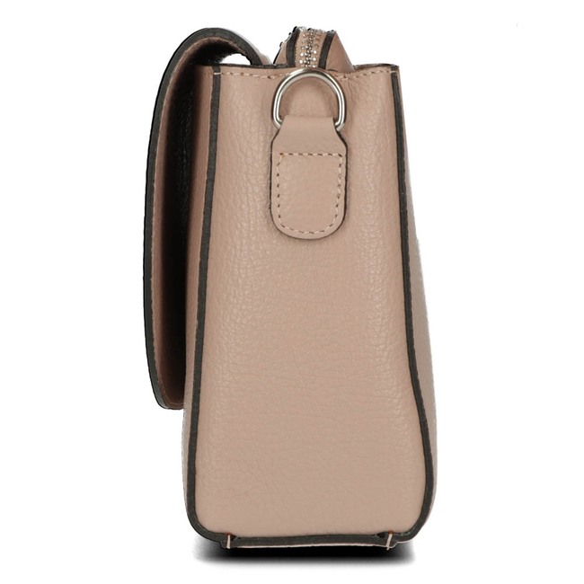 Torebka Toscanio Listonoszka Skórzana A179 ciemny róż