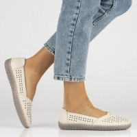 Leather shoes Filippo DP6065/24 BE beige