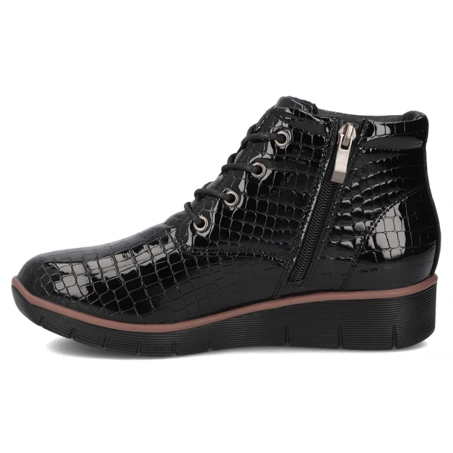 Leather ankle boots Filippo DBT3169/26 BK black
