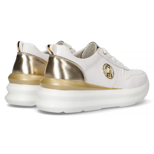 Leather sneakers Filippo DP3505/22 WH white