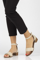 Leather sandals Filippo 40235 beige