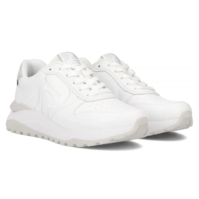 Leather sneakers Rieker W2502-80 white