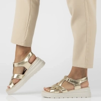 Leather sandals Filippo DS6709/25 GO gold