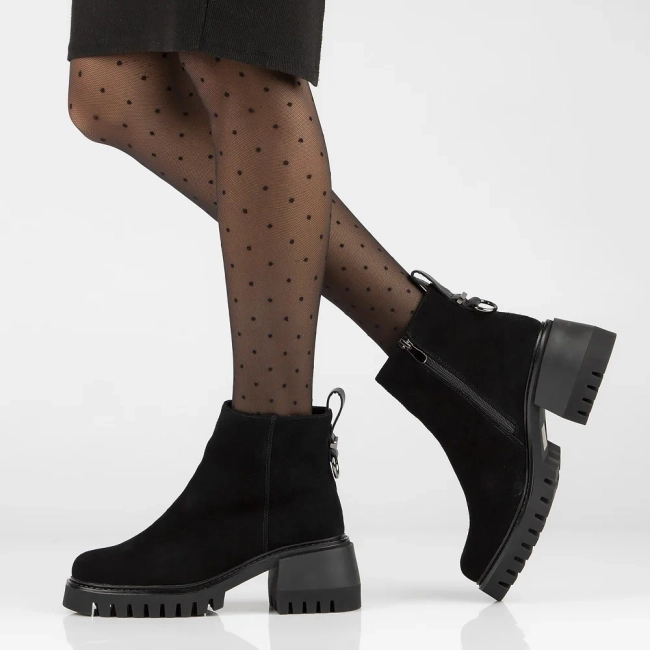 Leather ankle boots Artiker 53C0553 black