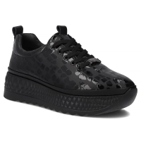 Leather sneakers Filippo DP7284/25 BK black