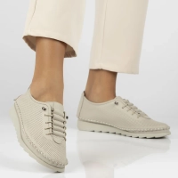 Leather shoes Artiker 54C0751 beige