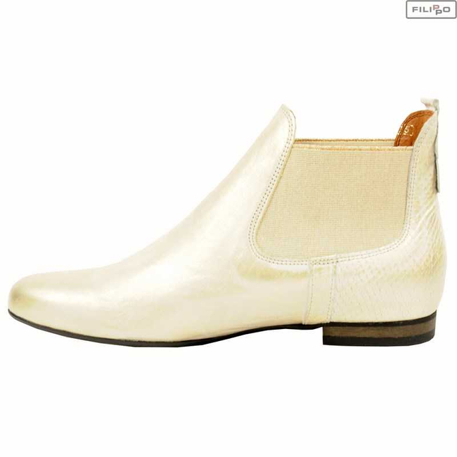 Ankle boots LEMAR 30001 puree zł/b+reptile zł/b 8022606