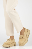 Leather shoes Filippo DP4536/23 BE beige