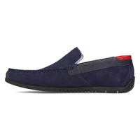 Suede loafers Filippo 5274-5 navy blue