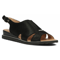 Leather sandals Filippo DS4470/23 BK black