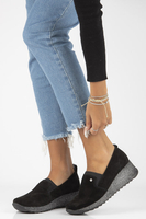 Leather Sneakers Filippo DP1500/21 BK black