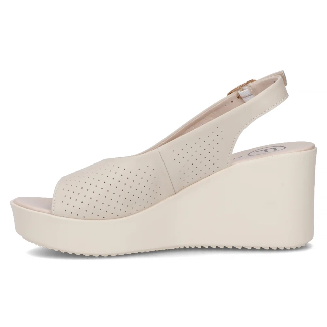 Leather sandals Filippo DS6204/24 BE beige