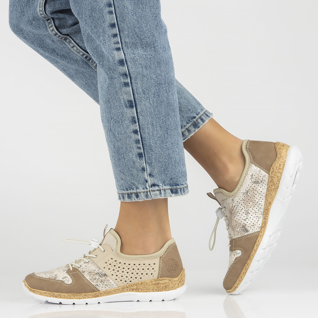 Sneakers Rieker N4255-60 beige