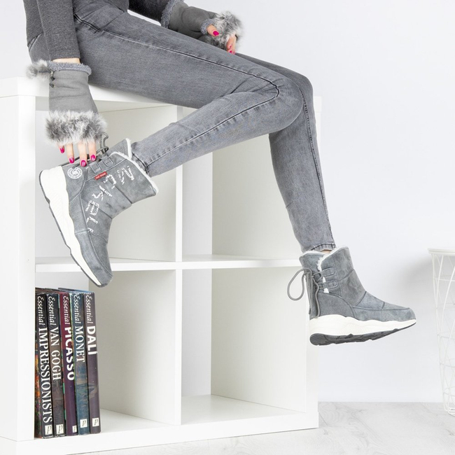 Śniegowce McKey DBT1067/19 GR Grey