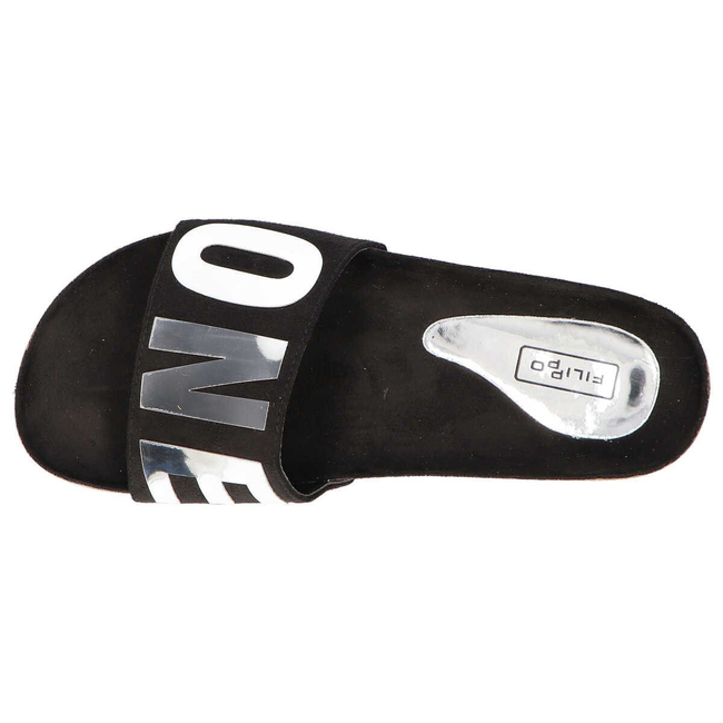 Slippers Filippo DK1374/20 BK black