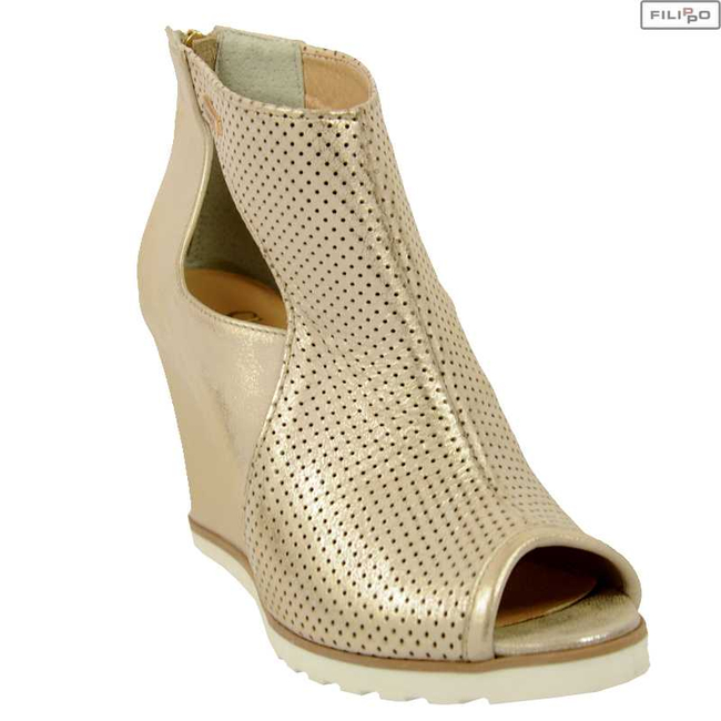 Ankle boots CLAUDIO ROSETTI 303 gold 8023797