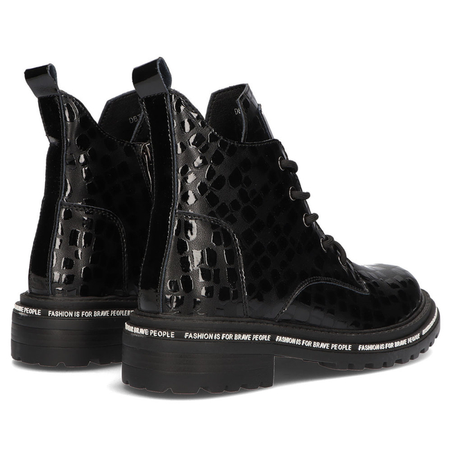 Leather ankle boots Filippo DBT3216/21 BK black