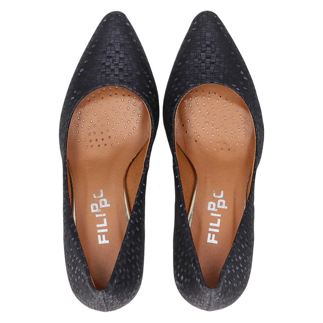 Pumps Filippo Premium 2031 S-220 navy blue