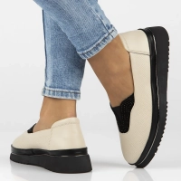 Leather shoes Filippo DP7000/25 BE beige