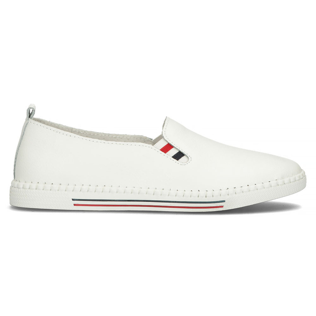 Leather shoes FILIPPO DP066/22 WH white