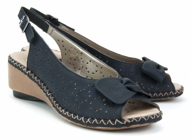 Sandals Rieker 66178-14 Blue