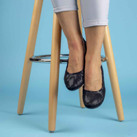 Baleriny FILIPPO DP080 17BK Black