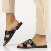 Slippers Filippo DK3703/24 BK black