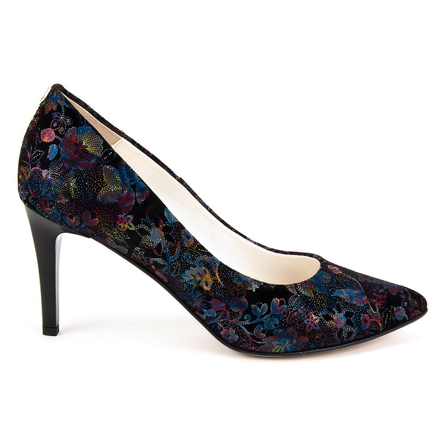 Czółenka Filippo 2565 Kwiatek Multikolor