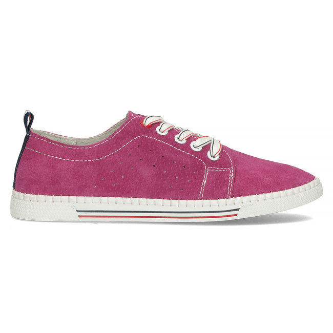 Leather shoes Filippo DP3507/22 FH fuchsia