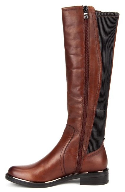 Kozaki Caprice 9-25509-23 303 Cognac Nappa