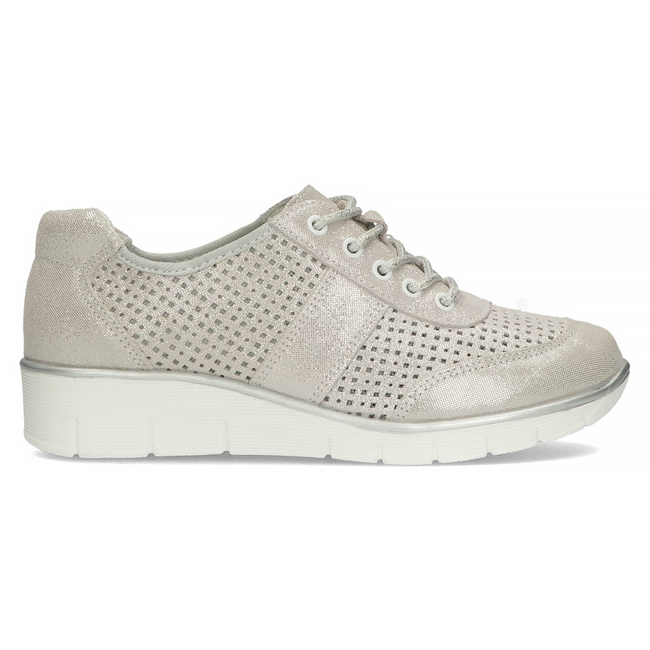 Leather shoes Filippo DP028/22 SI silver