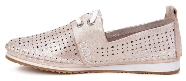 Półbuty Lanqier 42C613 Pink