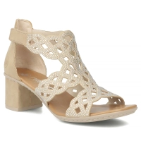 Sandals Rieker 64773-61 beige