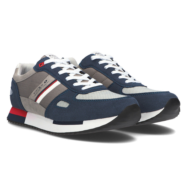 Shoes Filippo MSP2129/21 NV GR gray navy blue