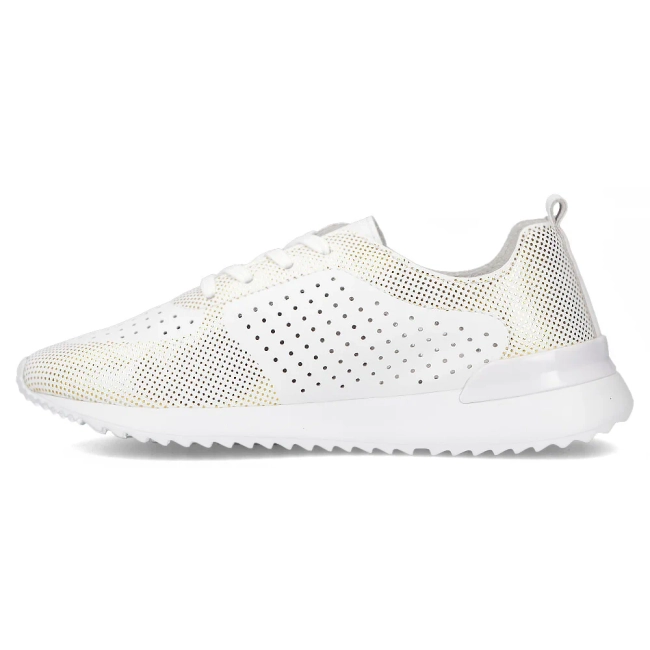 Skórzane sneakersy Artiker 56C1036 białe