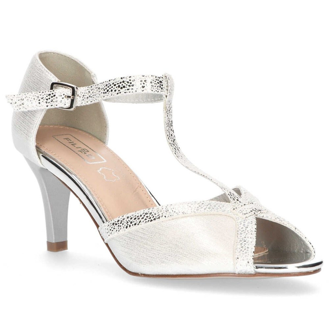 Filippo DS1360/20 SI Silver Sandal